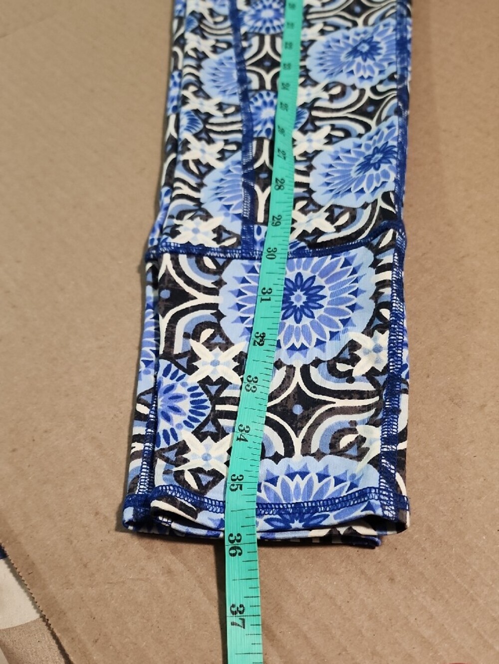 FP Movement Fireside Kaleidoscope Print Base Layer Leggings - Picture 10 of 13